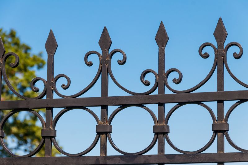 Decorative Iron Fence