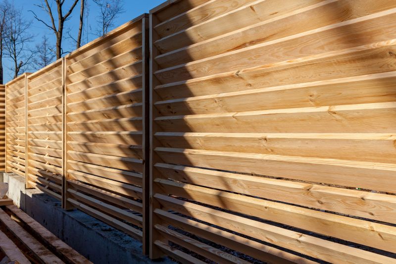 Wooden Fence Installation